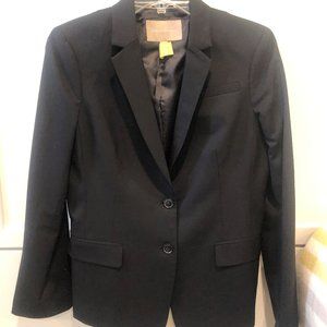 Banana Republic Black Wool Blazer
